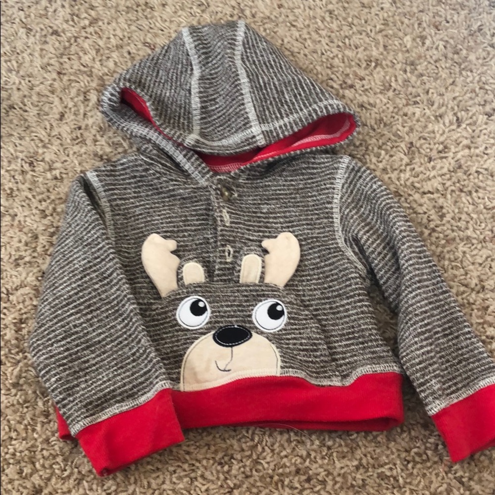 BABY BOY CHRISTMAS HOODIE